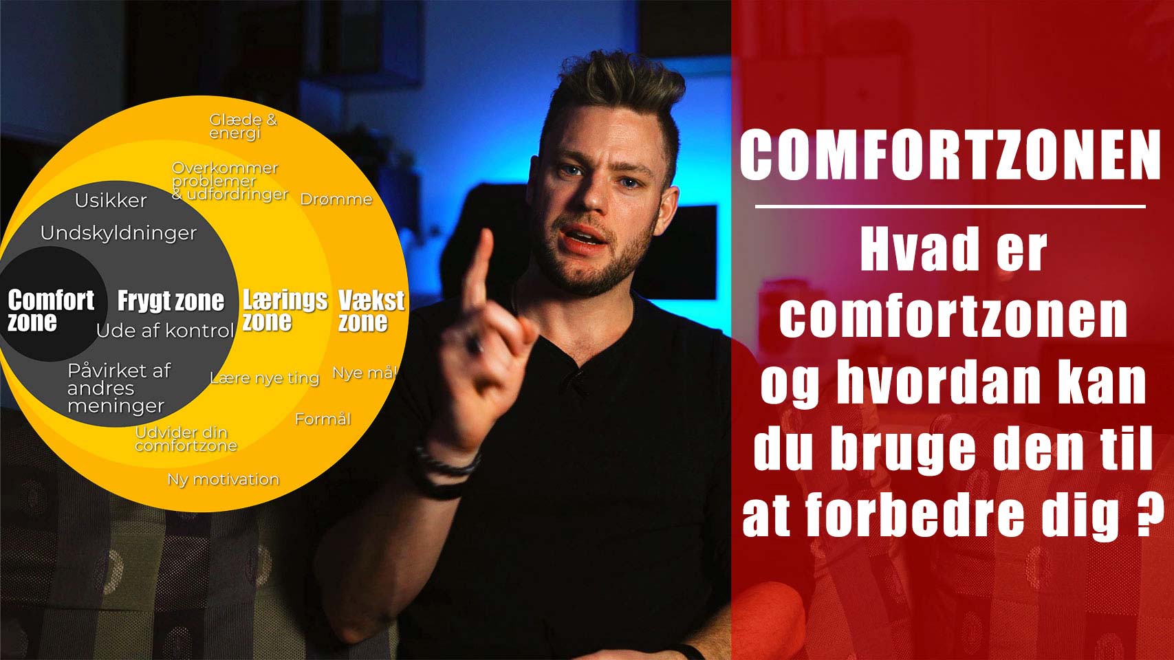 Hvordan kommer du ud af din comfortzone. Dating coach, selvtillids coach, selvværds coach og tinder billeder og coach forløb